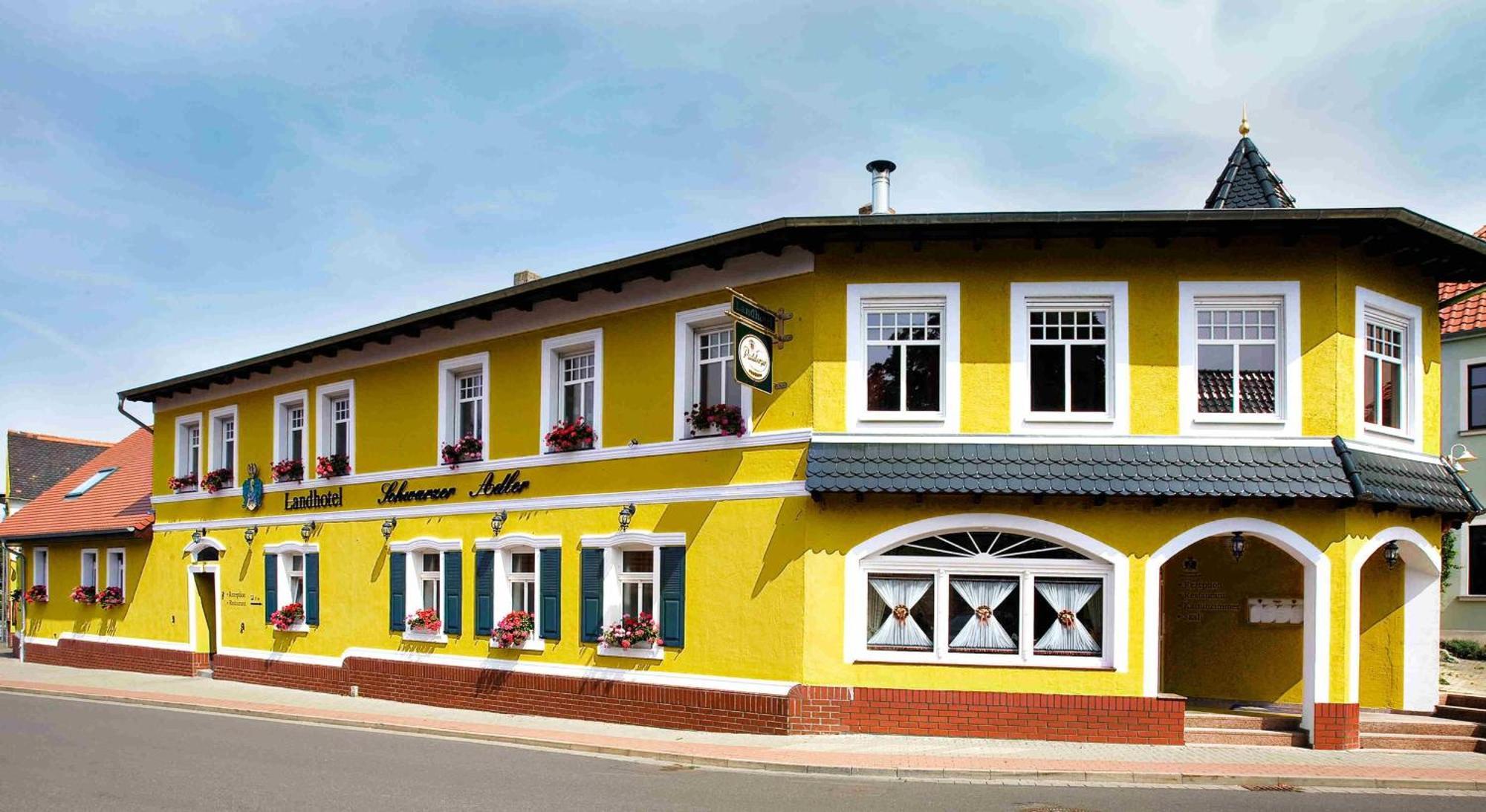 Landhotel Schwarzer Adler Suelzetal 外观 照片